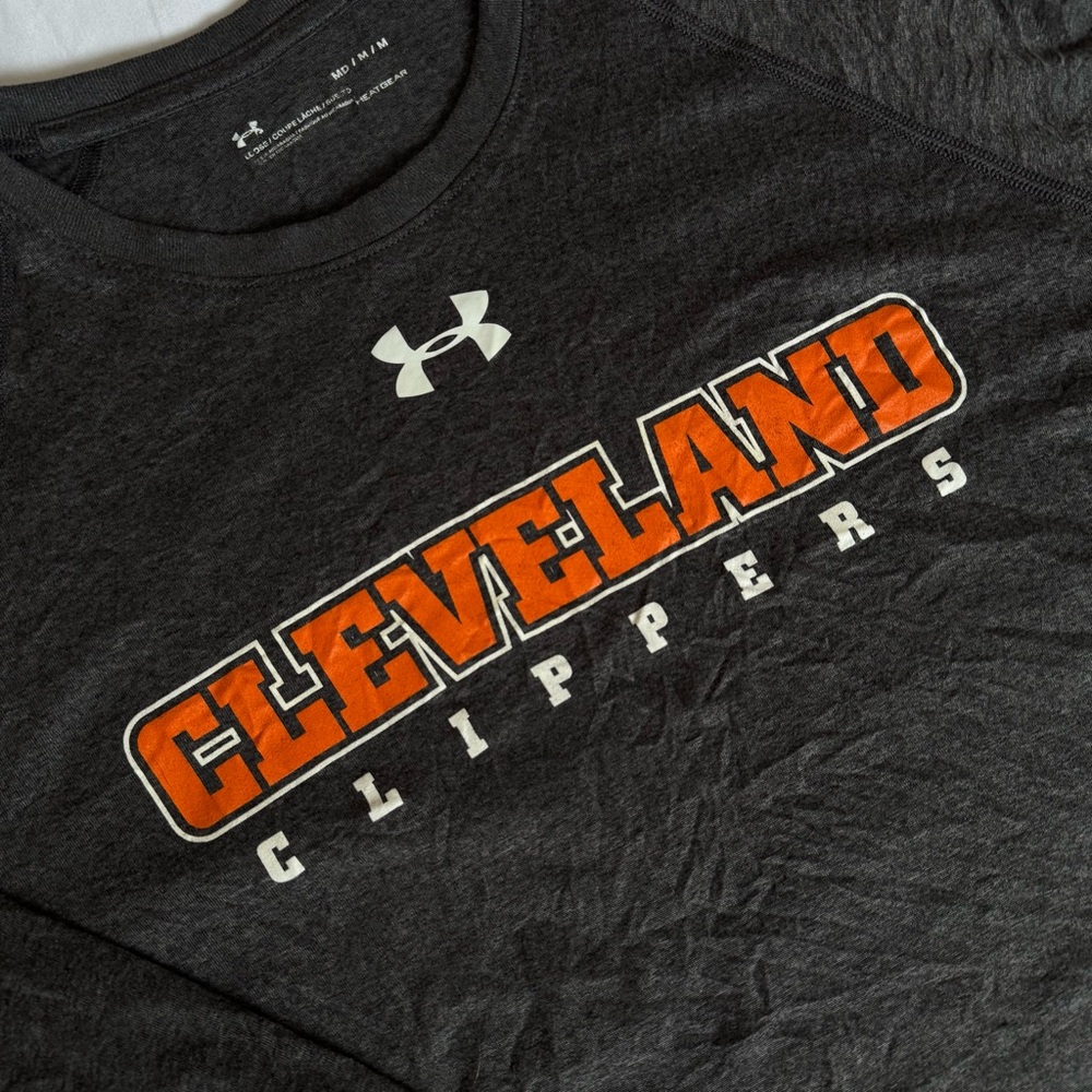 Under Armour Dark Gray Cleveland Clippers Tee